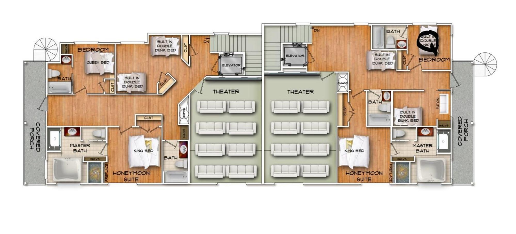 מירטל ביץ' 225 Unit A By Together Resorts מראה חיצוני תמונה
